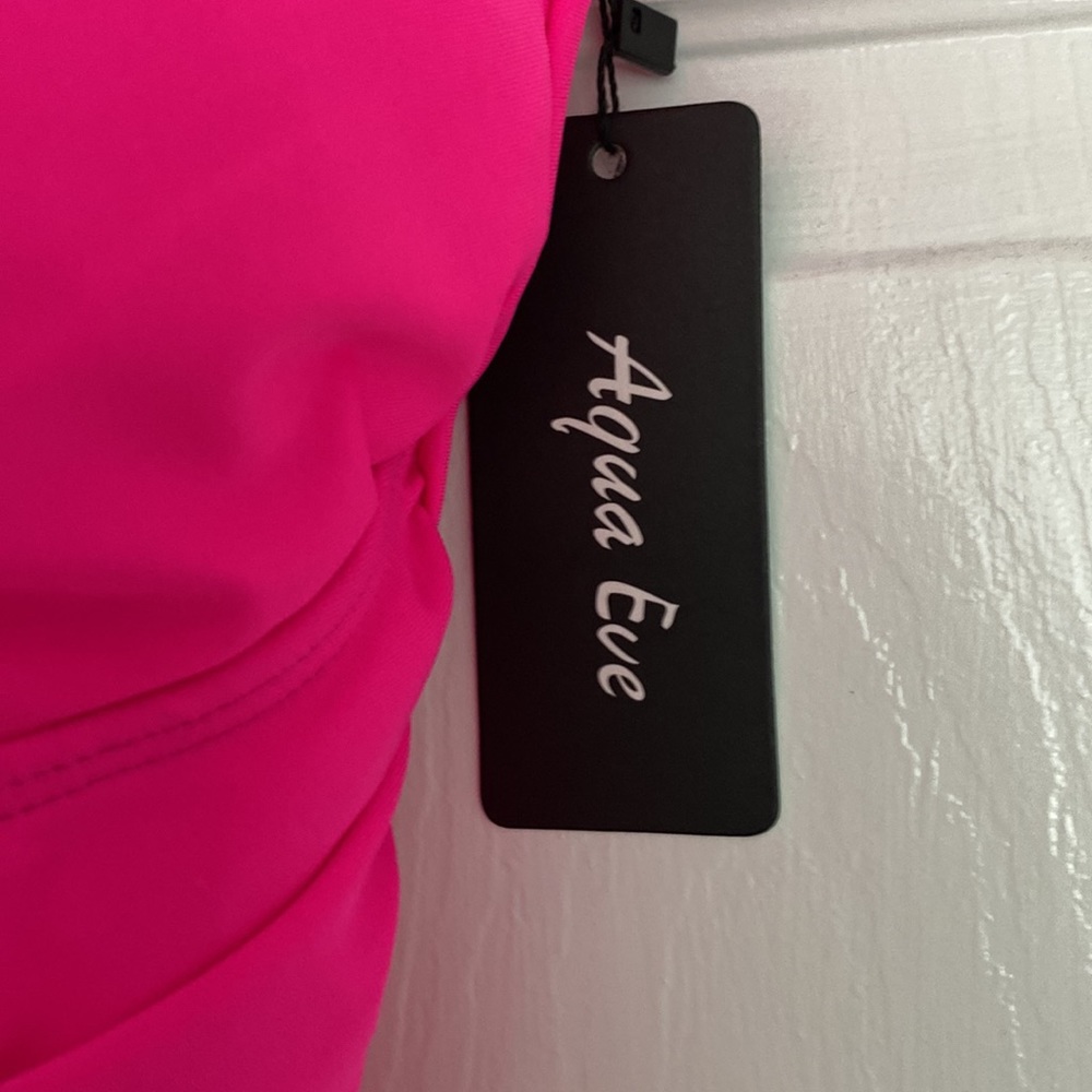 NWT AQUA EVE SWIM TOP SIZE 22 W - Picture 2 of 5